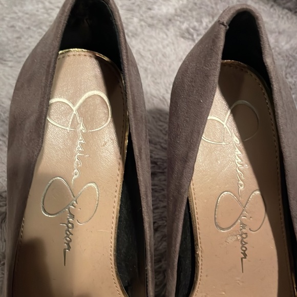 Jessica Simpson heels-gray - Picture 2 of 5